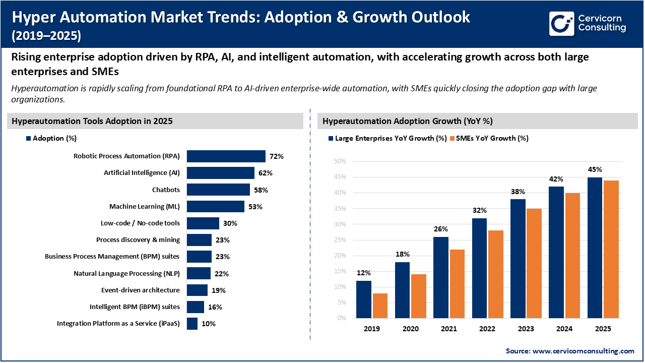 Hyper Automation Market Trends: Adoption & Growth Outlook (2019&ndash;2025)