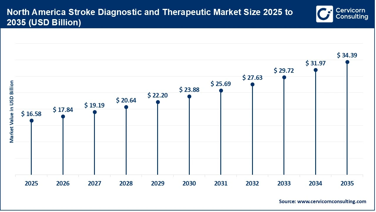 North America Stroke Diagnostic and Therapeutic Market Size 2025 to 2035 North America Stroke Diagnostic and Therapeutic Market Size 2025 to 2035